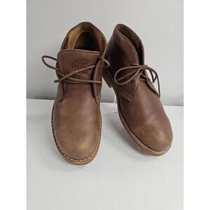 Roots Brown Leather Chukka Boots